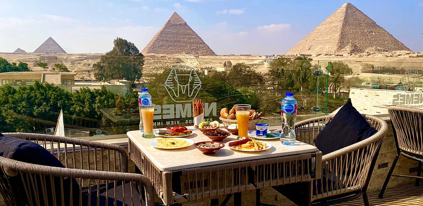 Nemes Pyramids View Inn Roof